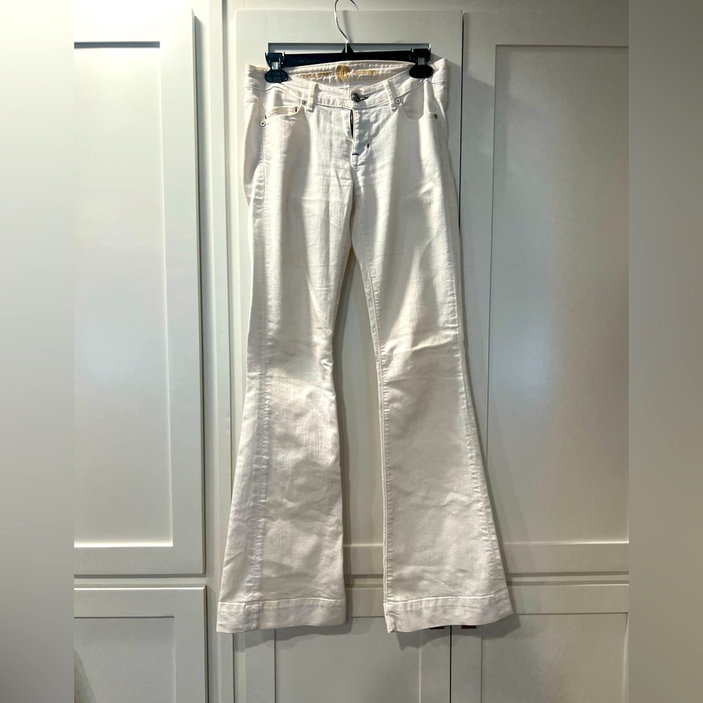Rich & Skinny Jeans - White flare size 26